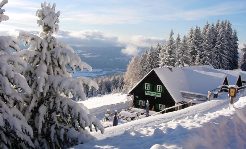 Winterurlaub auf der Tonnerhütte, © Tonnerhütte