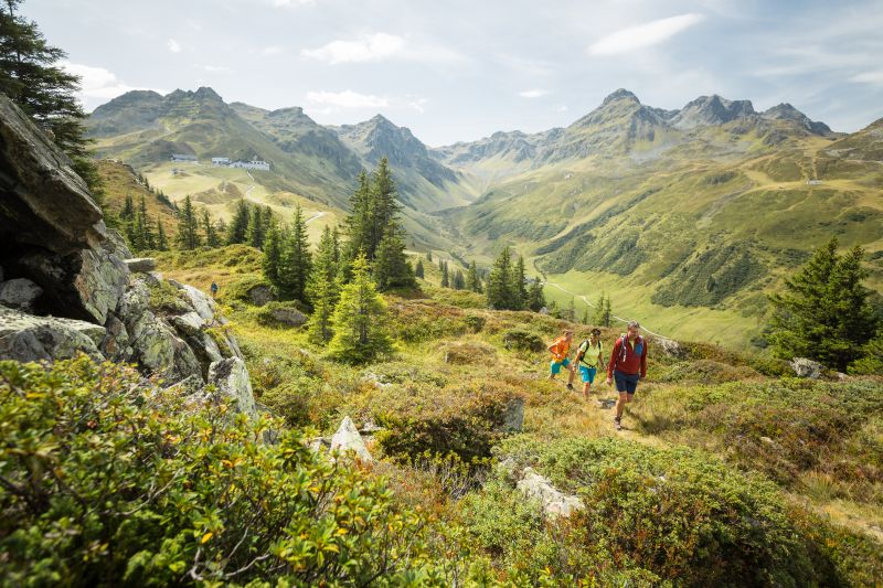 Wanderung über den Gantekopf zur Alp Nova, © Stefan Kothner - Montafon Tourismus GmbH