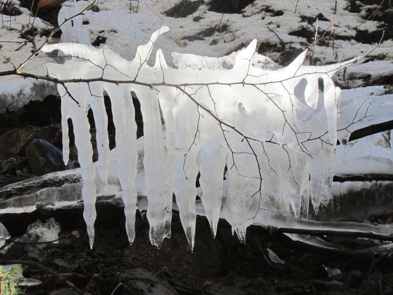 Eiszapfen Mühlner Dorfrunde © TVB Naturpark Zirbitzkogel Grebenzen