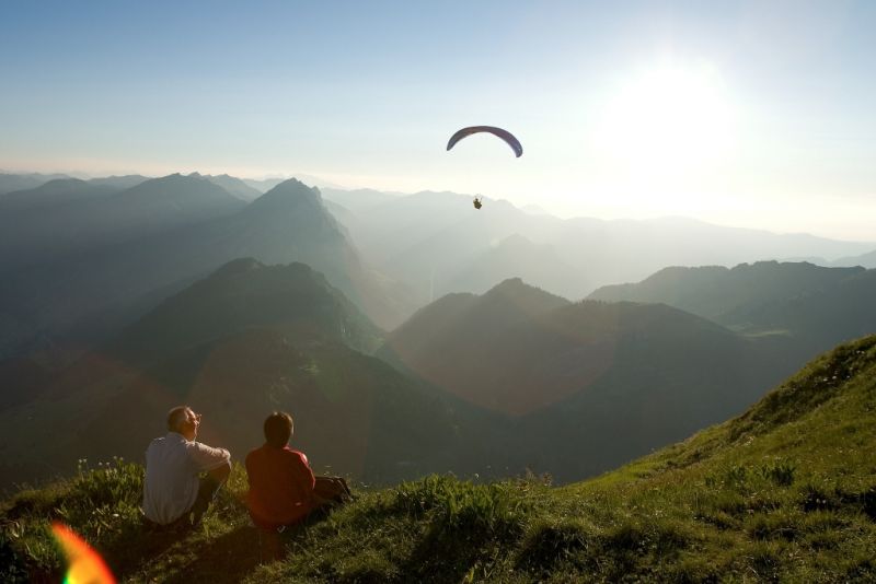 Diedamskopf, Bregenzerwald, Alpen, Austria