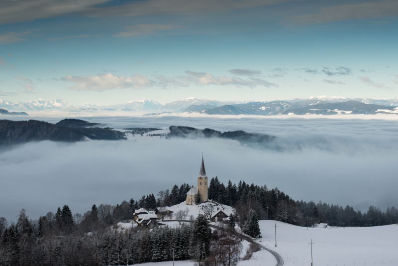 2014_Winter_Schneeschuhwandern_Saualpe_Eberstein_St. Oswald © Region Mittelkärnten